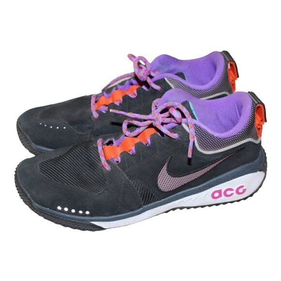Nike ACG Other - Nike ACG Dog Mountain Hyper Hiking Men Shoes Size 9 US purple & Black outdoor